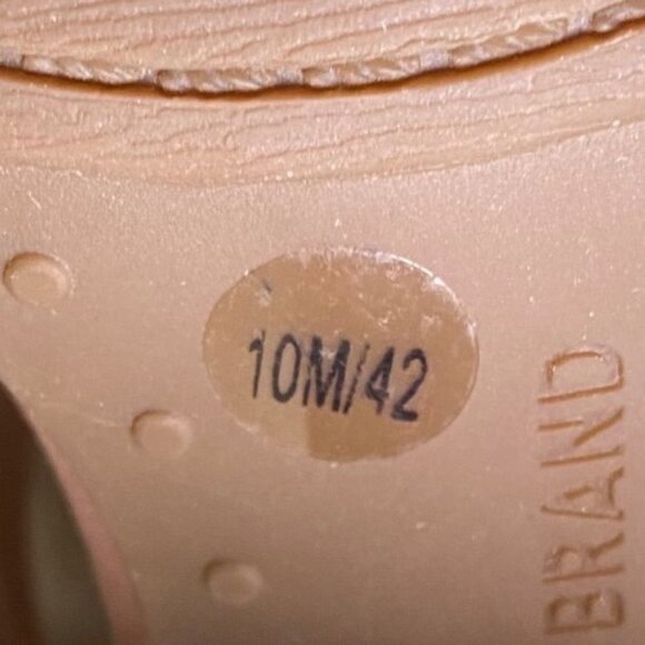 Lucky Brand Lameer Pink Scallop Strappy Block Heel Sandals Fairy Cottage Comfort - Picture 11 of 11